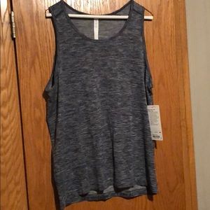 lululemon large men's metal vent tech tank